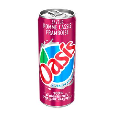 Oasis Pomme-Cassis-Framboise (33 cl)