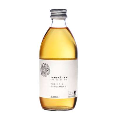 Thé noir Gingembre BIO, Tensaï Tea (33 cl)