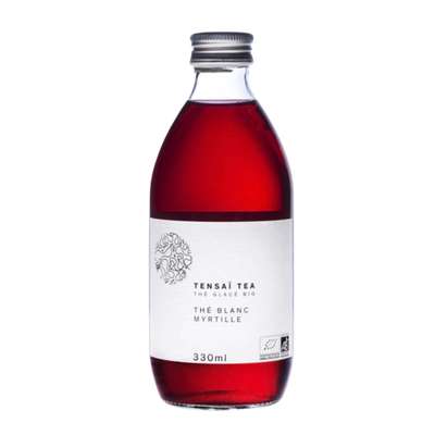 Thé blanc Myrtille BIO, Tensaï Tea (33 cl)