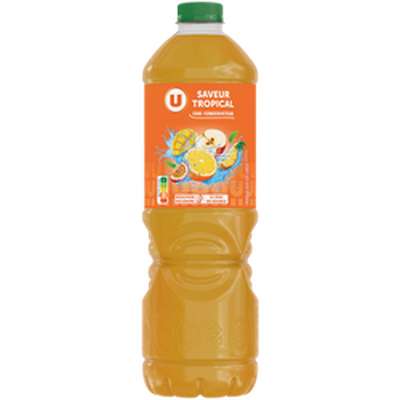 Boisson aux jus de fruits tropical, U (2 L)