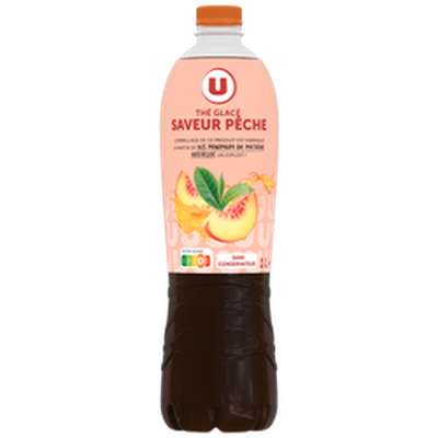 Boisson au thé saveur pêche, U (1 L)