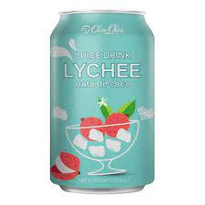 Boisson au litchi et nata de coco, Chin Chin (31,5 cl)