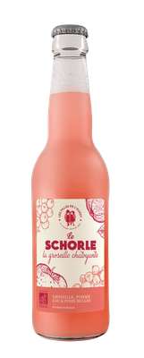Schorle Groseille chatoyante BIO, Les Filles de l'Ouest (33 cl)