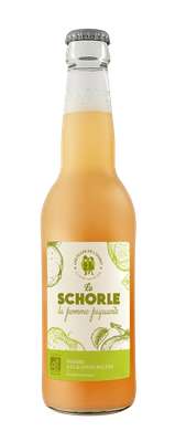 Schorle Pomme piquante BIO, Les Filles de l'Ouest (33 cl)