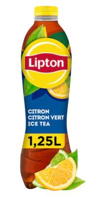 Ice tea citron/citron vert, Lipton (1,25 L)