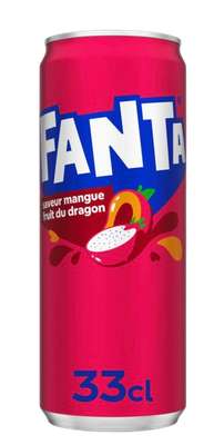 Fanta mangue / fruit du dragon (33 cl)