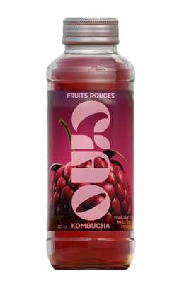 Kombucha fruits rouges, CIAO (33 cl)