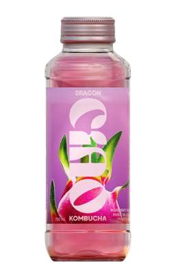 Kombucha saveur fruit du dragon, CIAO (33 cl)