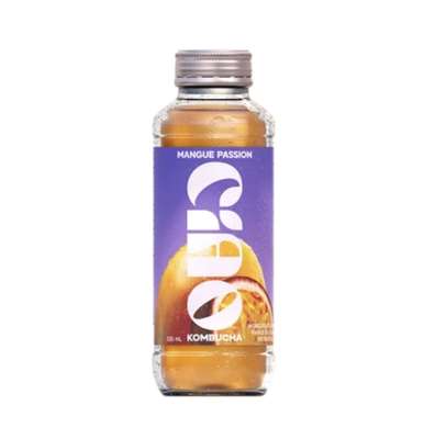Kombucha saveur mangue passion, CIAO  (33 cl)