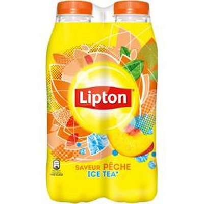 Pack Ice Tea pêche Lipton (4 x 50 cl)