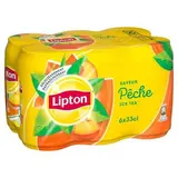 Pack Ice Tea pêche Lipton (6 x 33 cl)
