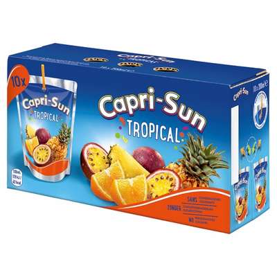Capri-Sun goût tropical (10 x 20 cl)