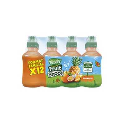 Boisson Tropical Fruit Shoot, Teisseire (12 x 20 cl)