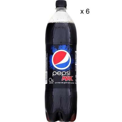 Pack de Pepsi Max sans sucre (6 x 1,5 L)