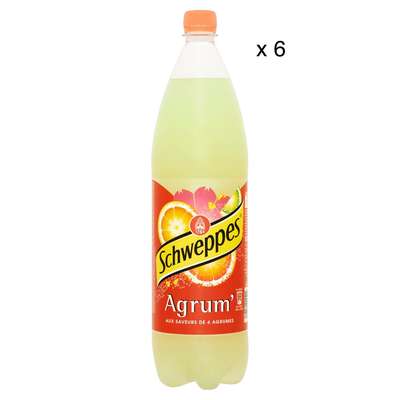 Pack de Schweppes Agrum' (6 x 1,5 L)