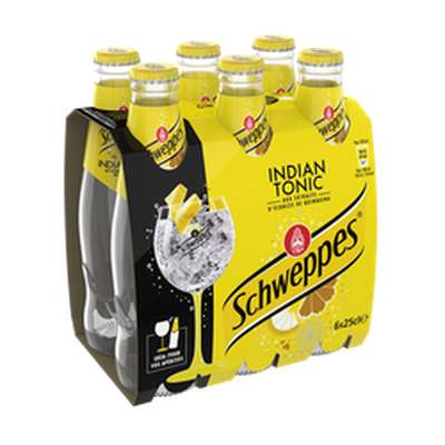 Schweppes Indian Tonic (6 x 25 cl)