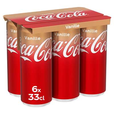 Coca-Cola Vanille (6 x 33 cl)
