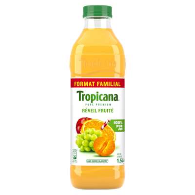 Jus réveil fruité, Tropicana (1,5 L)