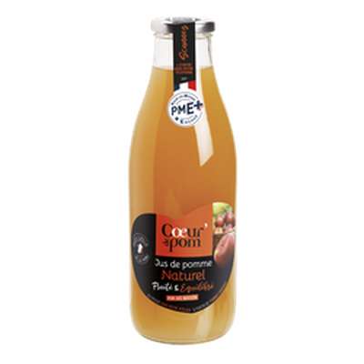 Jus de pomme naturel, Coeur de Pom' (1 L)