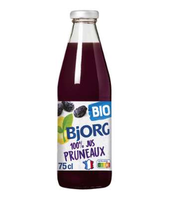 Jus de pruneaux d'Agen BIO, Bjorg (75 cl)
