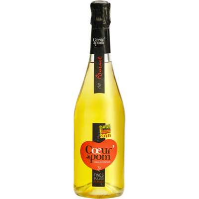 Pétillant de fruits à la pomme, Coeur de Pom' (75 cl)