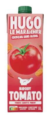 Jus de Tomates, Carottes et Piment d'Espelette, Hugo Le Maraîcher (1 L)
