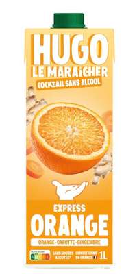 Jus d'Orange, Carotte et Gingembre, Hugo Le Maraîcher (1 L)