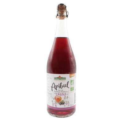 Apibul pomme/cassis demeter BIO (jus pétillant), Coteaux Nantais (75 cl)