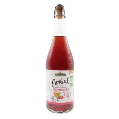 Apibul pomme/framboise demeter BIO (jus pétillant), Coteaux Nantais (75 cl)