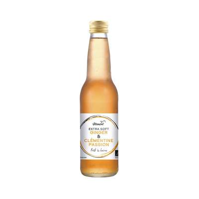 Boisson clémentine fruit de la passion gingembre BIO, Vitamont (33 cl)