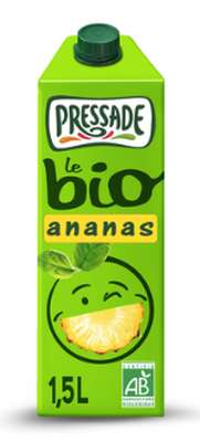 Nectar d'ananas BIO, Pressade (1,5 L)