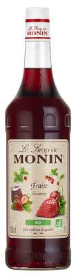 Sirop de Fraise BIO, Monin (1 L)