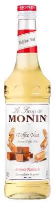 Sirop saveur Toffee Nut, Monin (70 cl)
