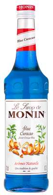 Sirop saveur Curaçao Bleu, Monin (70 cl)