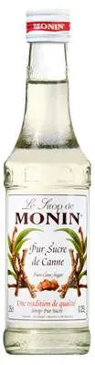 Sirop de Pur Sucre de Canne, Monin (25 cl)