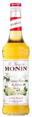 Sirop saveur Fleur de Sureau, Monin (70 cl)