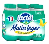 Lait écrémé Sans Lactose, Matin Léger Lactel (6 x 50 cl)