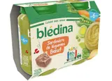 Pot jardinière de légumes bœuf - dès 6 mois, Blédina (2 x 200 g)