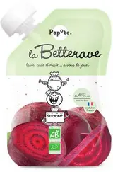 Gourde La Betterave - dès 4/6 mois, Popote (120 g)