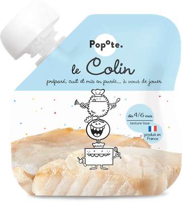 Gourde Le Colin - dès 4/6 mois, Popote (60 g)