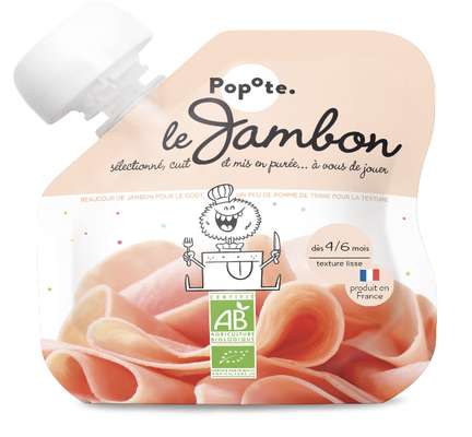 Gourde Le Jambon - dès 4/6 mois, Popote (60 g)