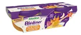 Blédiner bols pour bébé duo de carottes, patates douces et semoule - dès 8 mois, Blédina (2 x 200 g)