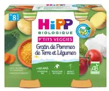 Petit pot bio pour bébé gratin de pommes de terre et légumes BIO - dès 8 mois, Hipp  (2 x 190 g)