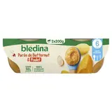 Bols purée de butternut et poulet Idées de Maman - dès 6 mois, Blédina (2 x 200 g)