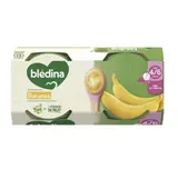 Petit pot bananes - dès 4/6 mois, Blédina (2 x 130 g)