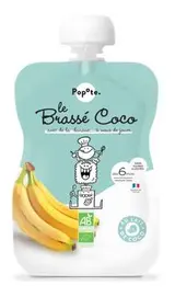 Gourde Le brassé Coco Banane BIO - dès 6 mois, Popote (100 g)