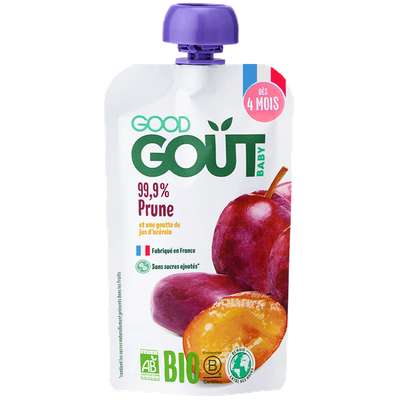 Prune BIO - dès 4 mois, Good Goût (120 g)