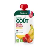 Fraise Banane BIO - dès 4 mois, Good Goût (120 g)