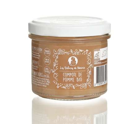 Compote pomme BIO - dès 4 mois, Les Délices de Noémie (110 g)