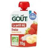 Le Petit Déj' Fraise BIO - dès 6 mois, Good Goût (70 g)